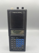 REALISTIC Pro-37 Hyperscan Programmable Scanner 200 CHANNELS uhf/vhf-lo air