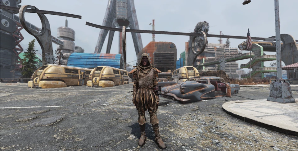 FALLOUT 76 PC Hunter's Pelt & Hunter's Hood RAREST DEV ROOM APPAREL EVER - Image 2 of 4