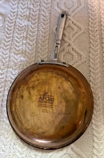 All Clad Allclad C2 Copper 10" Frying Pan Skillet Saute USA Discontinued