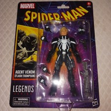 Spider Man Marvel Legends Agent Venom Flash Thompson 6-Inch Action Figure Retro