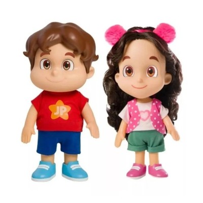 Set Youtubers Maria Clara & João Pedro Jp Puppe 25 cm Kinder Spielzeug Spaß B...