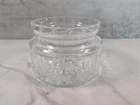Vintage Waterford Crystal Biscuit Barrel Capitol Dome Cookie Jar - Base Only