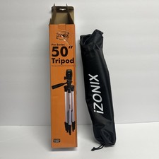 "50 Camera Tripod Stand collapsible level 3-way pan head carrying case
