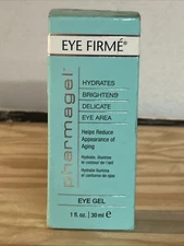 Pharmagel Eye Firme EYE GEL Hydrates Brightens, 1 oz 30 mL NEW