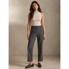 RAFAELLA PETITES Pinstripe Straight Leg Trous...