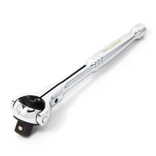 Powerbuilt 3/8 Inch Drive Compact Swivel Head Ratchet - 649941