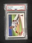 2013 Topps Mike Trout Sliding PSA #27 GEM MT 10