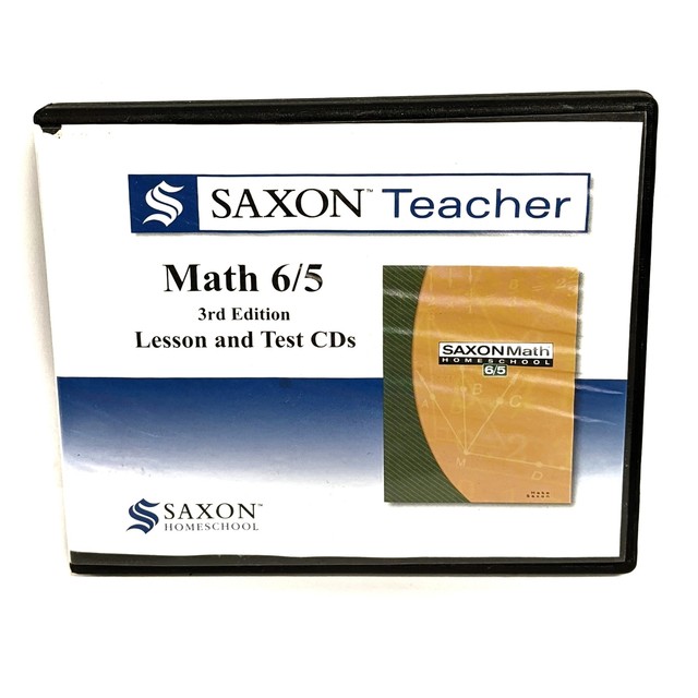 Saxon Math 6/5 Homeschool Saxon Teacher by Saxon Publishers Staff