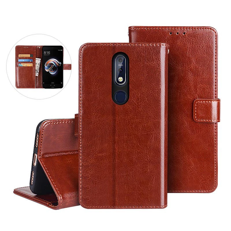 For Nokia 3 5 6 3.4 5.4 7.1 6.1 2.3 Flip Leather Wallet Stand Phone Case Cover - Image 2 of 4