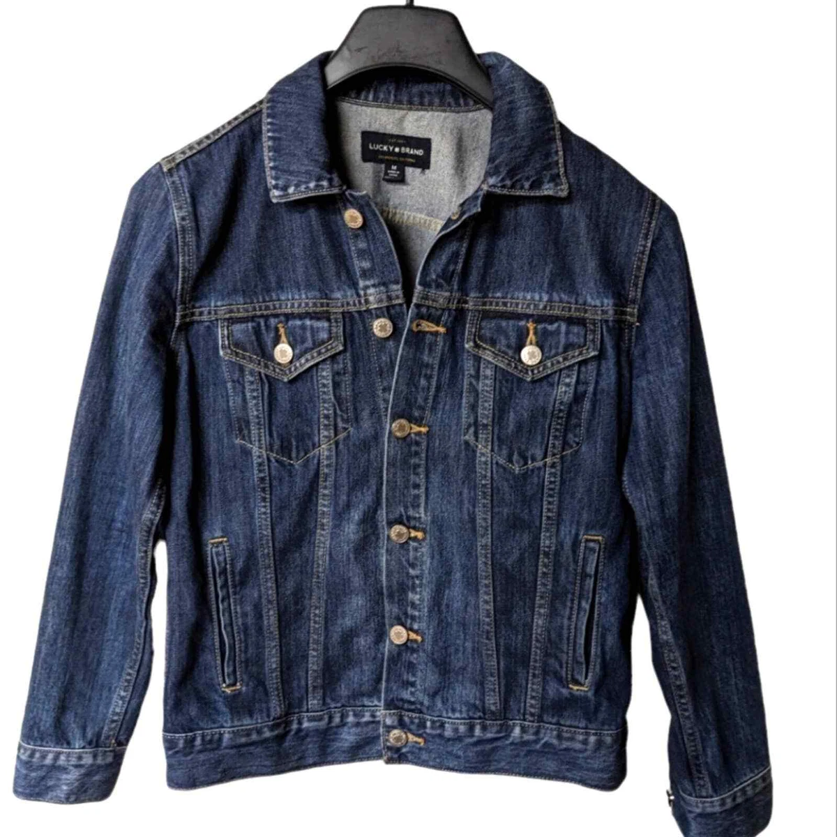 Lucky Brand Tomboy Trucker Denim Jacket Medium