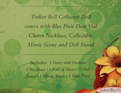 Disney Fairies TinkerBell und der verlorene Schatz Sammlerpuppe fabrikversiegelt - Bild 10 von 11