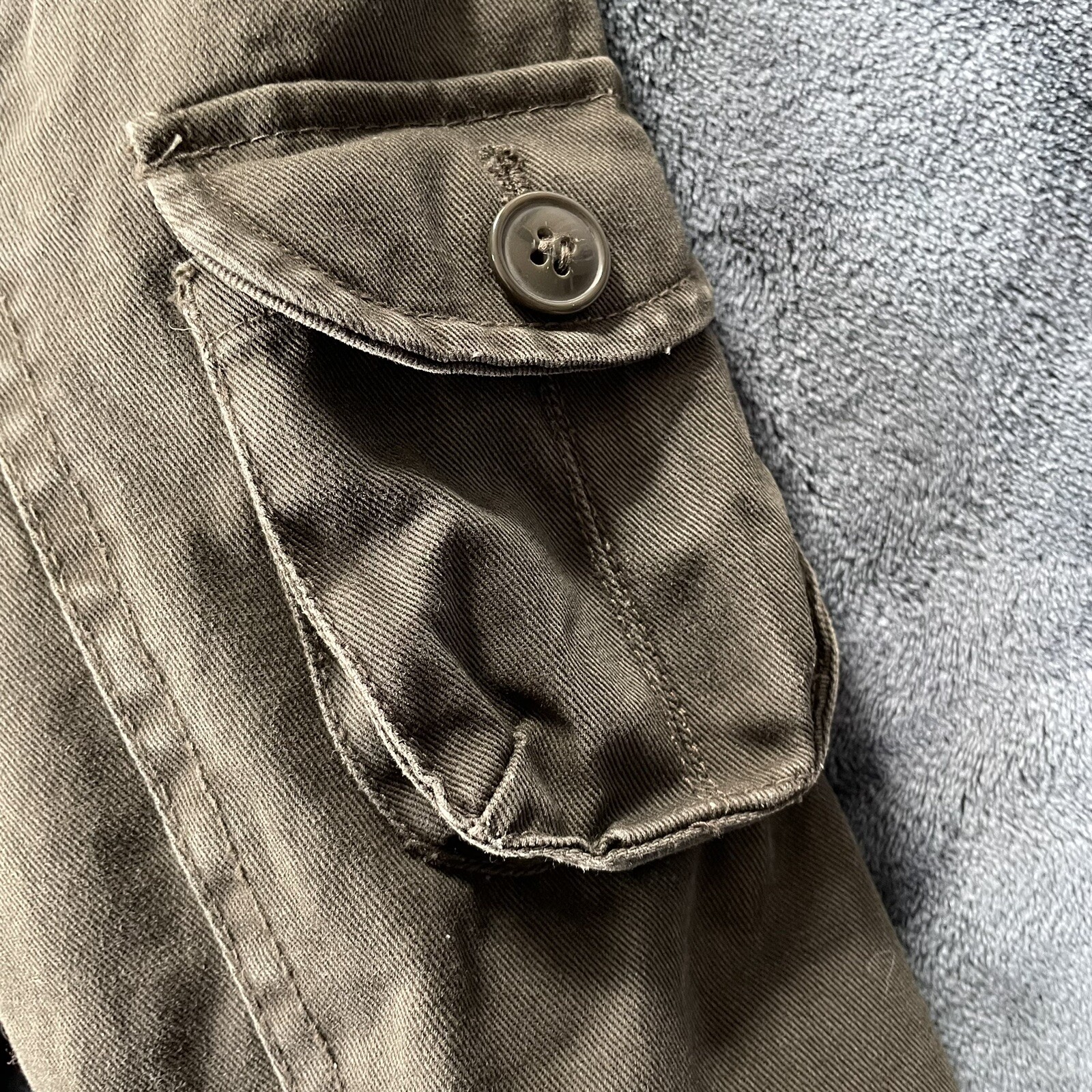 Levi's Heavy Green Jacket w Inner Lining Medium - image 19