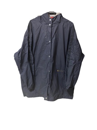 Nike Rain Jacket Youth XL Blue Snap 
