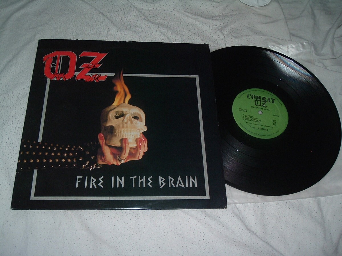OZ Fire In The Brain '83 MINT- vinyl ORIGINAL US GREEN label 1st