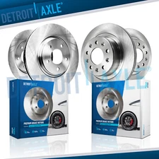 Front Rear Brake Rotors for 2018-21 LaCrosse Regal TourX Equinox Malibu Terrain