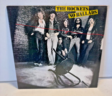 Vintage 1980 The Rockets - No Ballads Vinyl Record