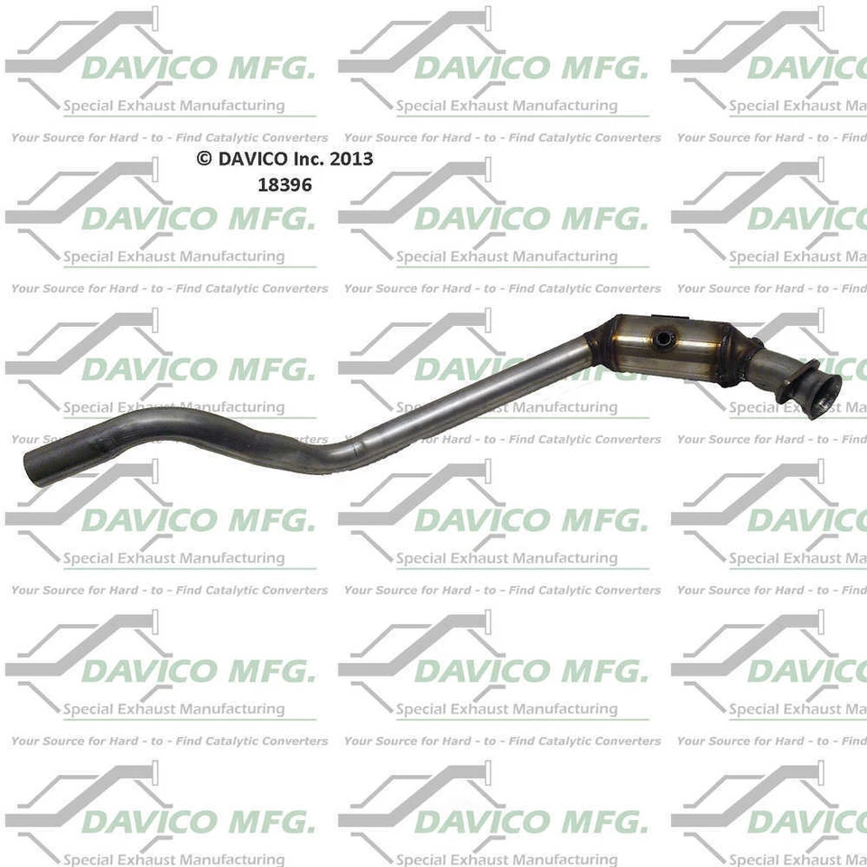Convertidor catalítico-ajuste exacto Davico 18396 Foto 3 de 3