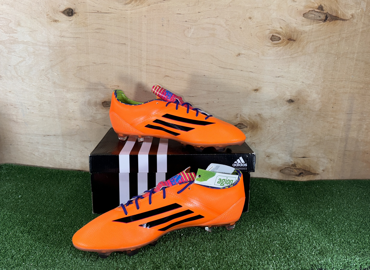 Adidas adizero F30 FG F32725 Orange boots Cleats mens