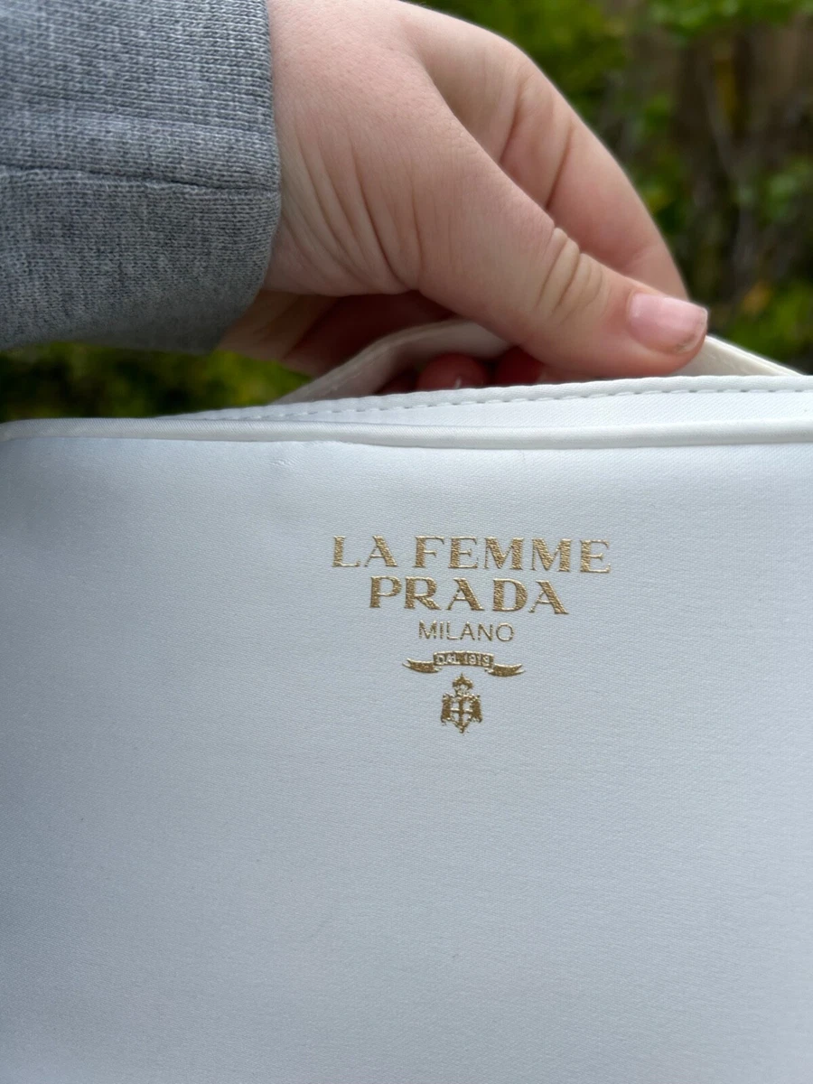 Prada la top femme white