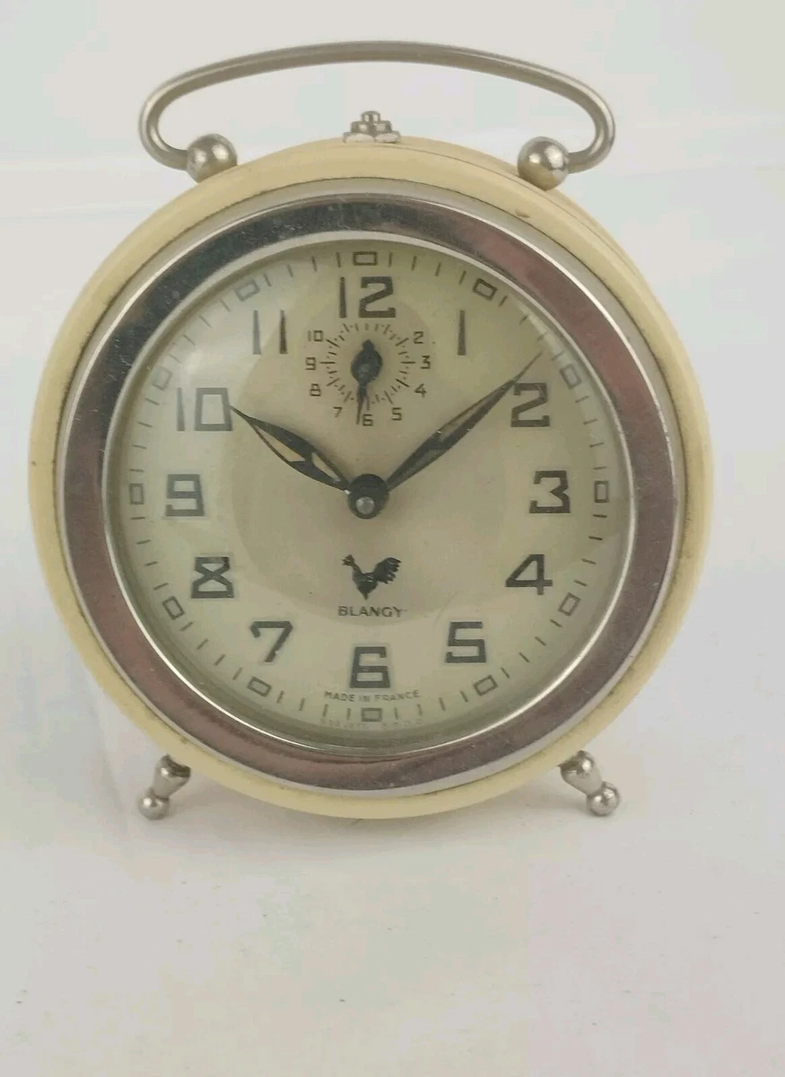 Réveil Vintage Rétro Blanguy En Bakélite - Pièce De Collection Années Mid-century