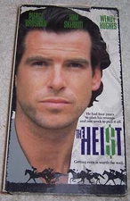 The Heist VHS Video Pierce Brosnan Tom Skerritt Wendy Hughes