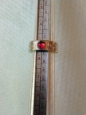 Ring Soul Gem Anime Puella Magi Modoka Red Size 5.5