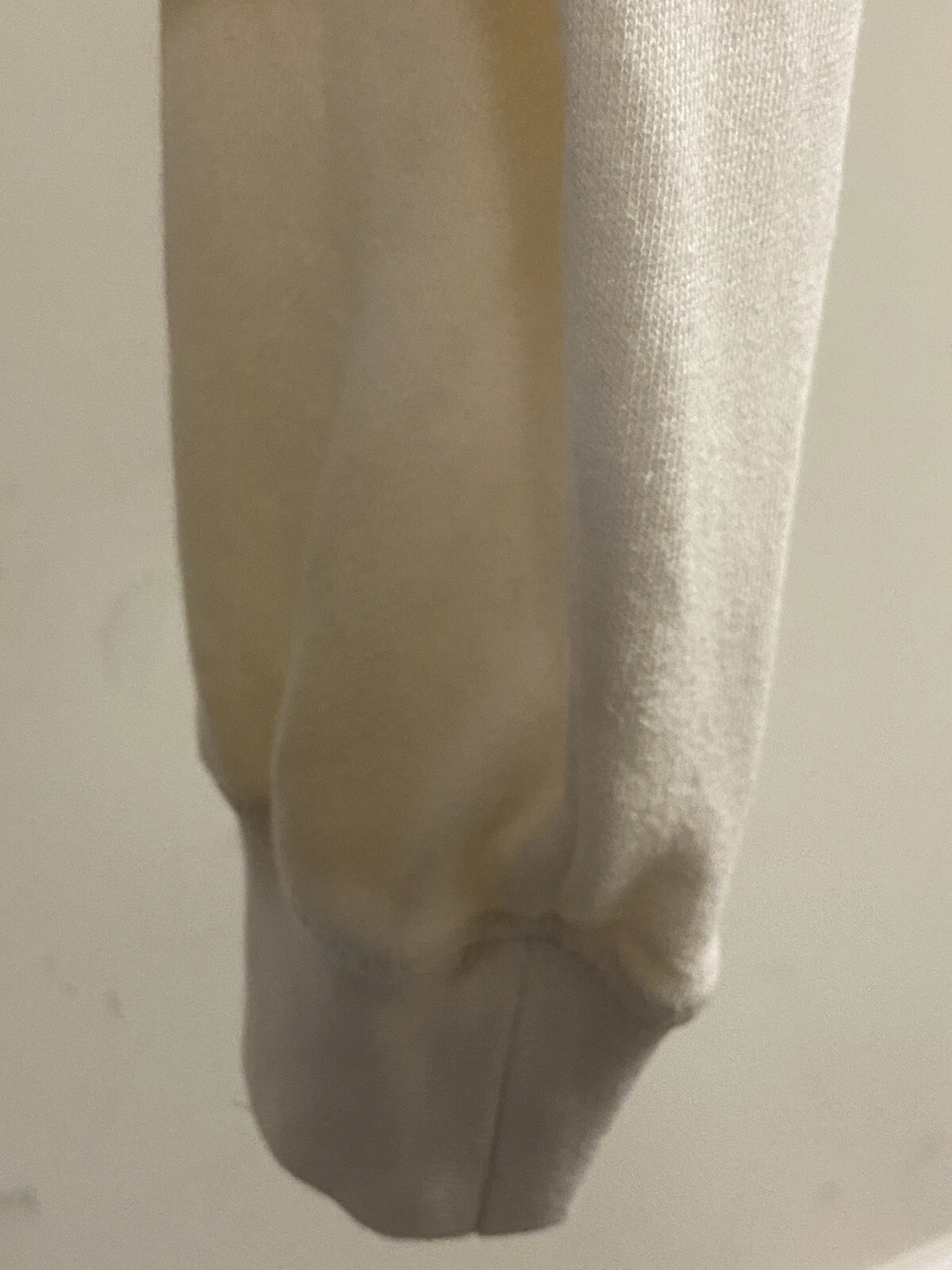 OFF WHITE TIYS Abbigliamento Branded in Paradise Felpa con Cappuccio Teen Crema Taglia L