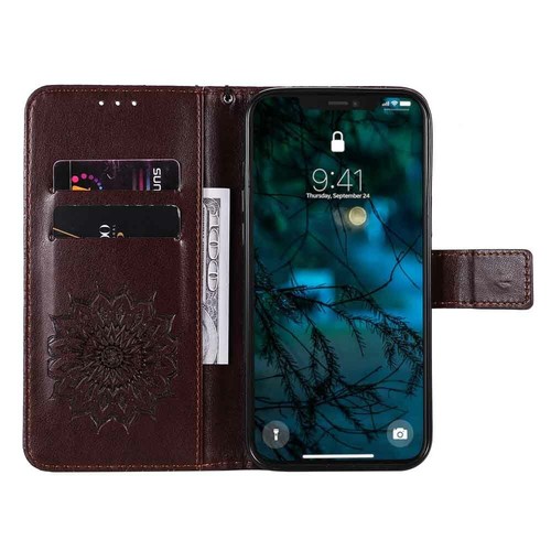 for iPhone 12 Pro Max Mini 11 XR SE 6s 7 8 Wallet Card Stand Leather Case Cover - Picture 35 of 53