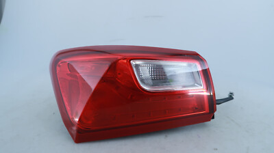 OEM | CHIP in Lens | 2016 -- 2020 Chevy Malibu Non-LED Outer Tail Light (Driver)