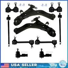 10x Front Lower Control Arm Sway Bar Tie Rod End For 2001-2006 Hyundai Elantra