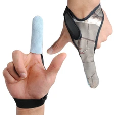 Dr.Fish Casting Gloves Finger Stall Trolling Fishing Finger Protector Glove Line