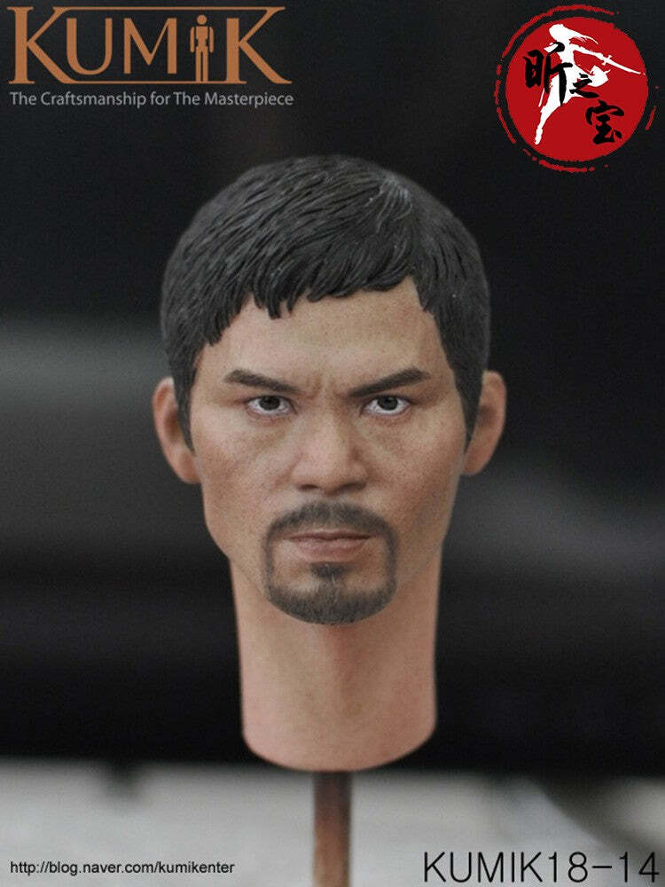 KUMIK フィギュア 1/6 Kumik Head 24-11 Asian Star Head Sculpt Fit 12