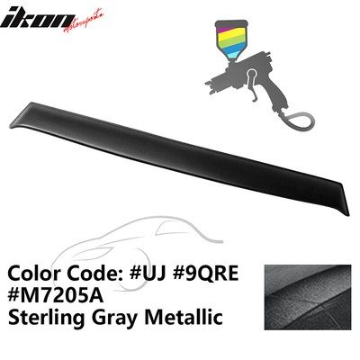 Fits 05-14 Ford Mustang Coupe Rear Window Roof Spoiler Lip PP Painted #UJ Gray