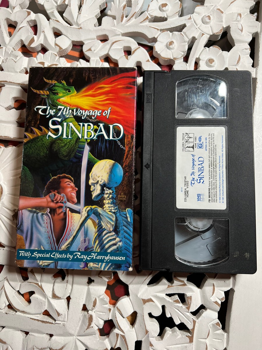 The 7th Voyage of Sinbad VHS Stopmotion Special Effects Ray