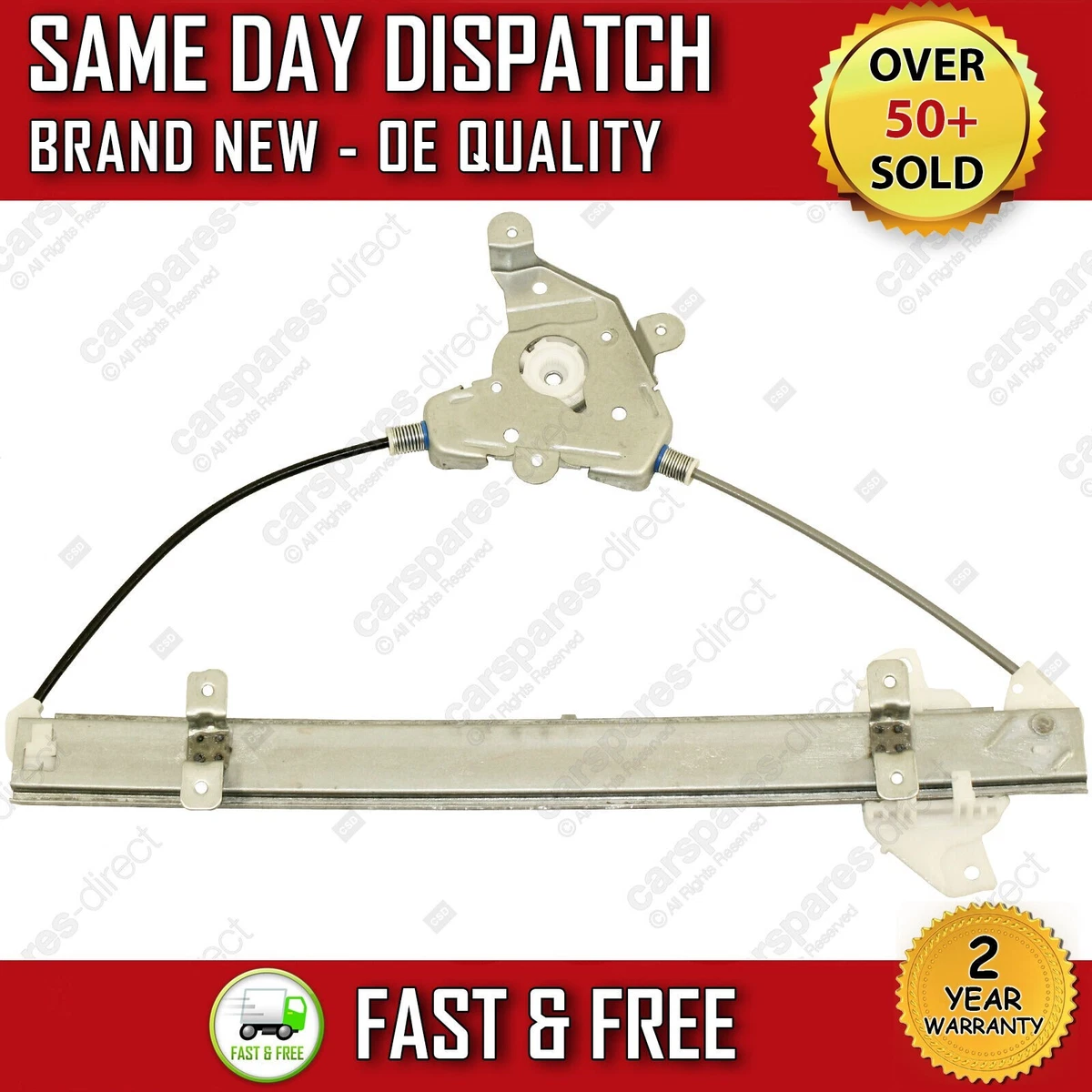 Proton Perdana Door Gear / Window Regulator (Power/Auto) Rear LH - View #4