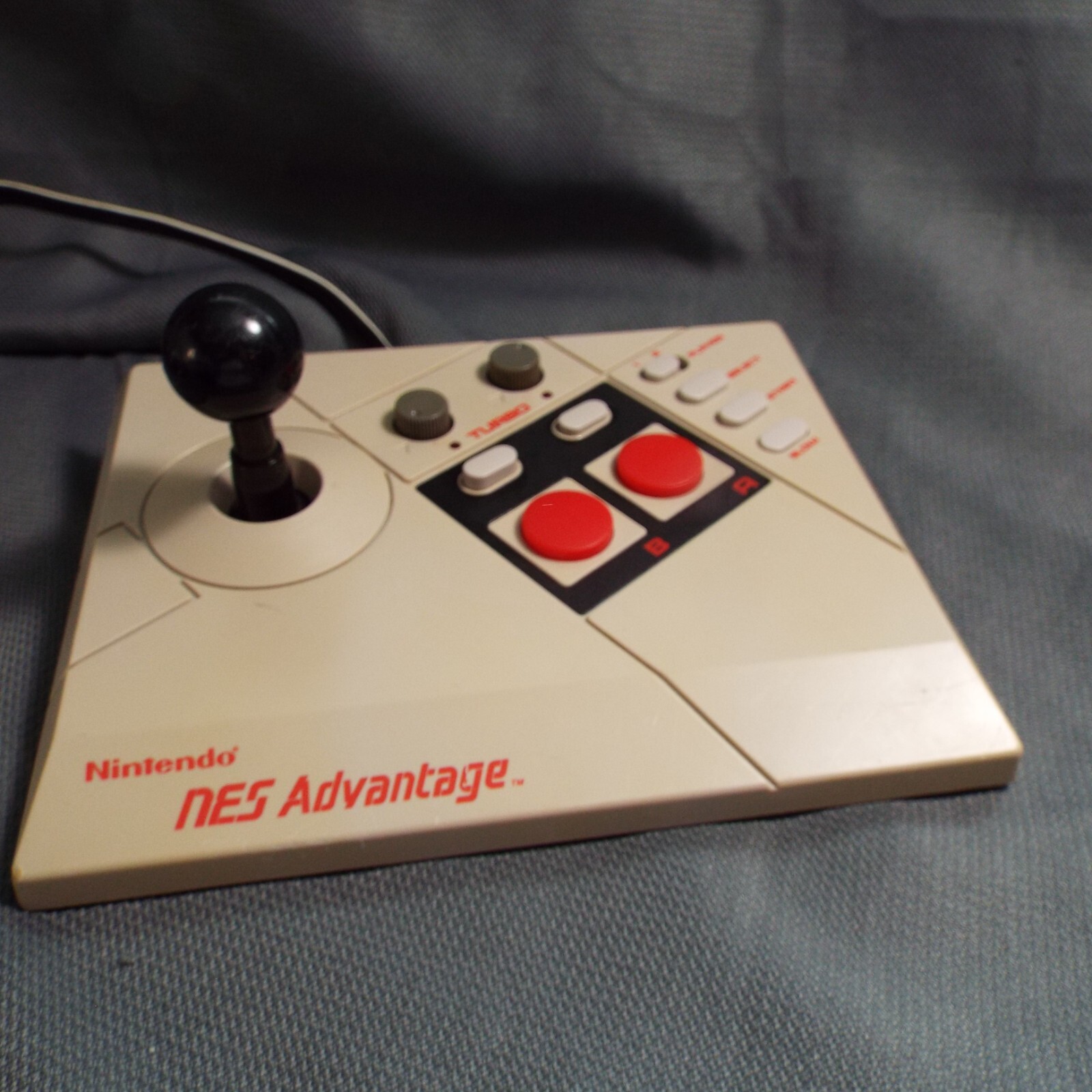 1987 NES Advantage Turbo Controller Joystick Nintendo Original Equipment NES-026