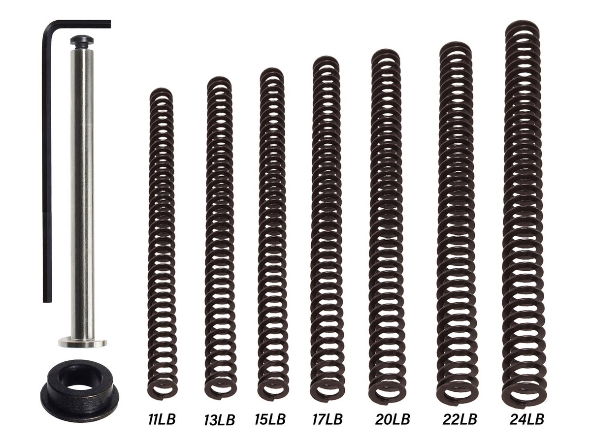 NDZ Glock 17 22 24 31 34 35 37 Gen 4 Guide Rod Assembly Tuner Pack