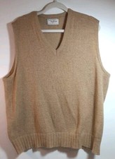 Vintage McGregor Royal Clan Grunge Shetland Wool Sweater Vest Sleeveless X-Large