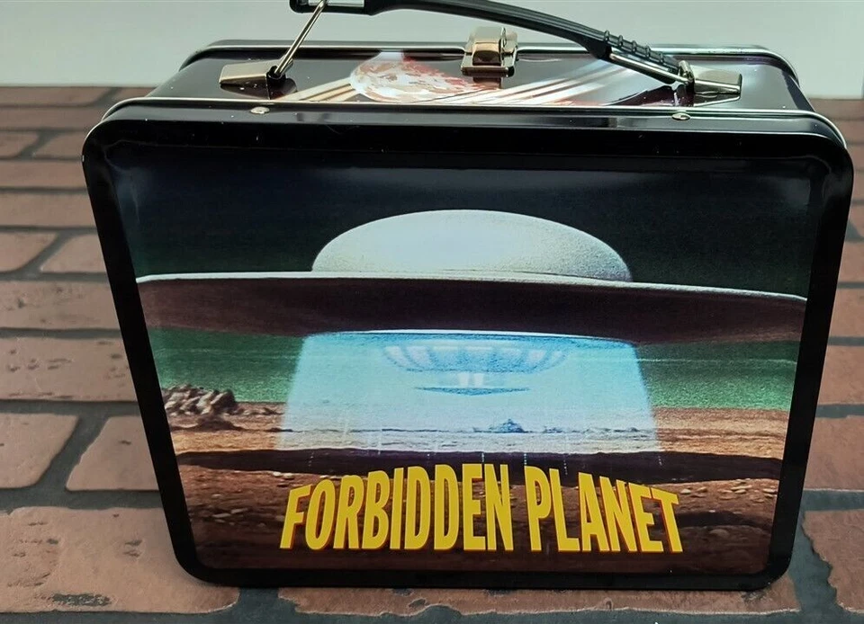 Forbidden Planet Retro Sci Fi Tin Lunch Box Collectible - Image 2 of 4