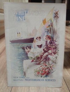 S.S. Cretic First Class Passenger List White Star Line Titanic Interest