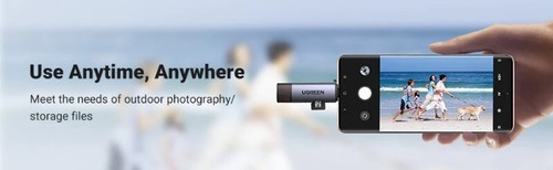 Ugreen 2-in-1 USB-C + USB 3.0 TF/SD Card Reader OTG Memory Card Adapter 50706 - Picture 19 of 23