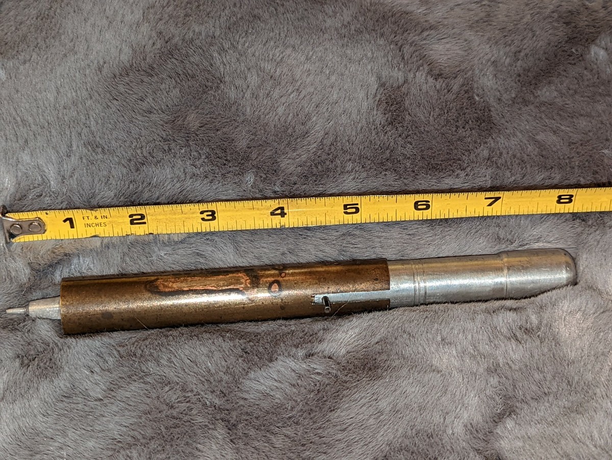 Vintage to Antique Brass & Aluminum 8 Inch Slide Punch | eBay