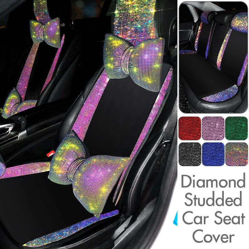 Universal Bling Sparkle Car Seat Cover Seat Cushion Interior Decor  Accessories