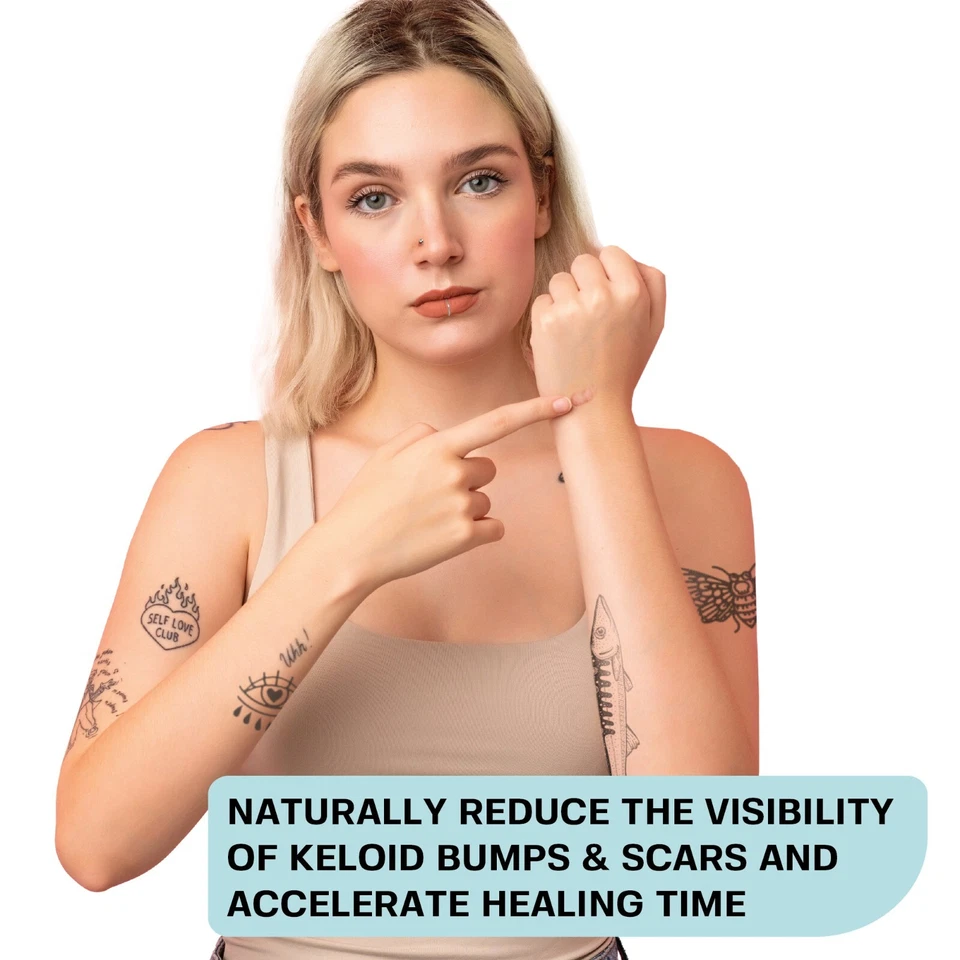 Base Labs Keloid Bump Removal Gel | Soothing Gel For Removal Of All Scars | 2 oz - Image 3 of 4