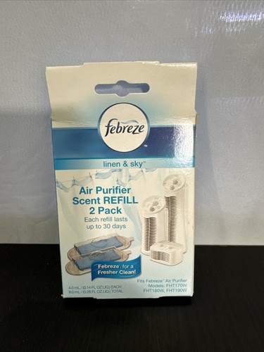 Febreze Air Purifier Linen Scent Refill, Only 1 In Pack - Picture 1 of 3