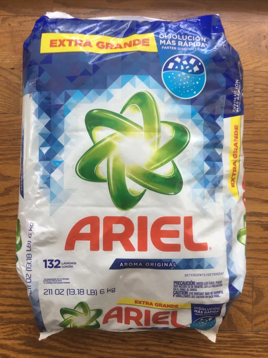 6 Kg - Ariel Original Detergent Powder Washing Laundry MADE IN MEXICO -  13.18 LB