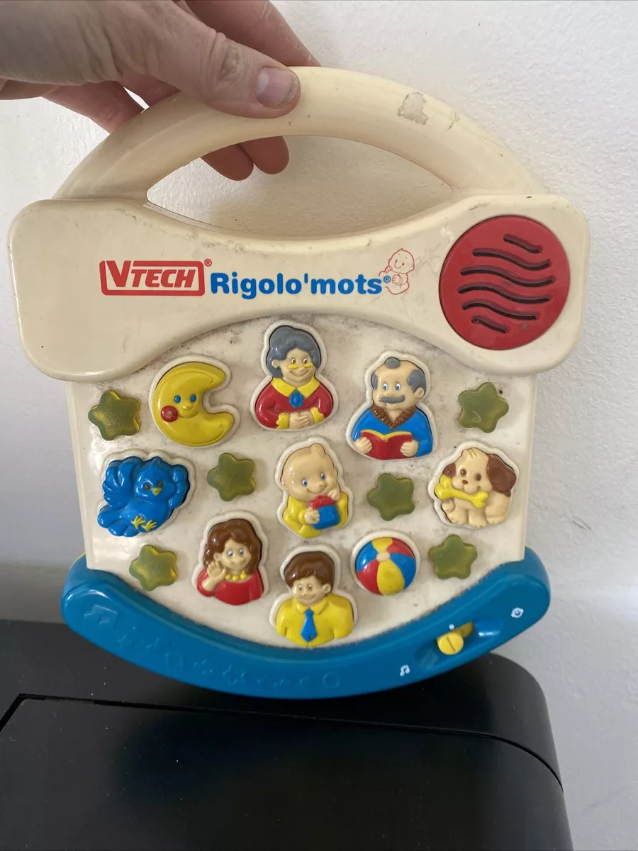 Ancien Jeu Jouet Enfant Vtech Rigolo Mots Vintage Collection