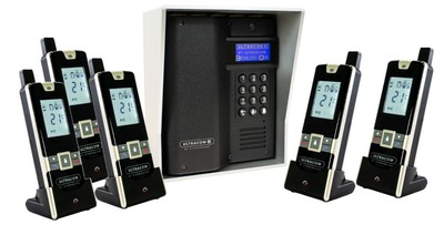 Drahtlose Gegensprechanlage für fünf Wohnungen (Immobilien) - UltraCOM3 von Ultra Secure Direct