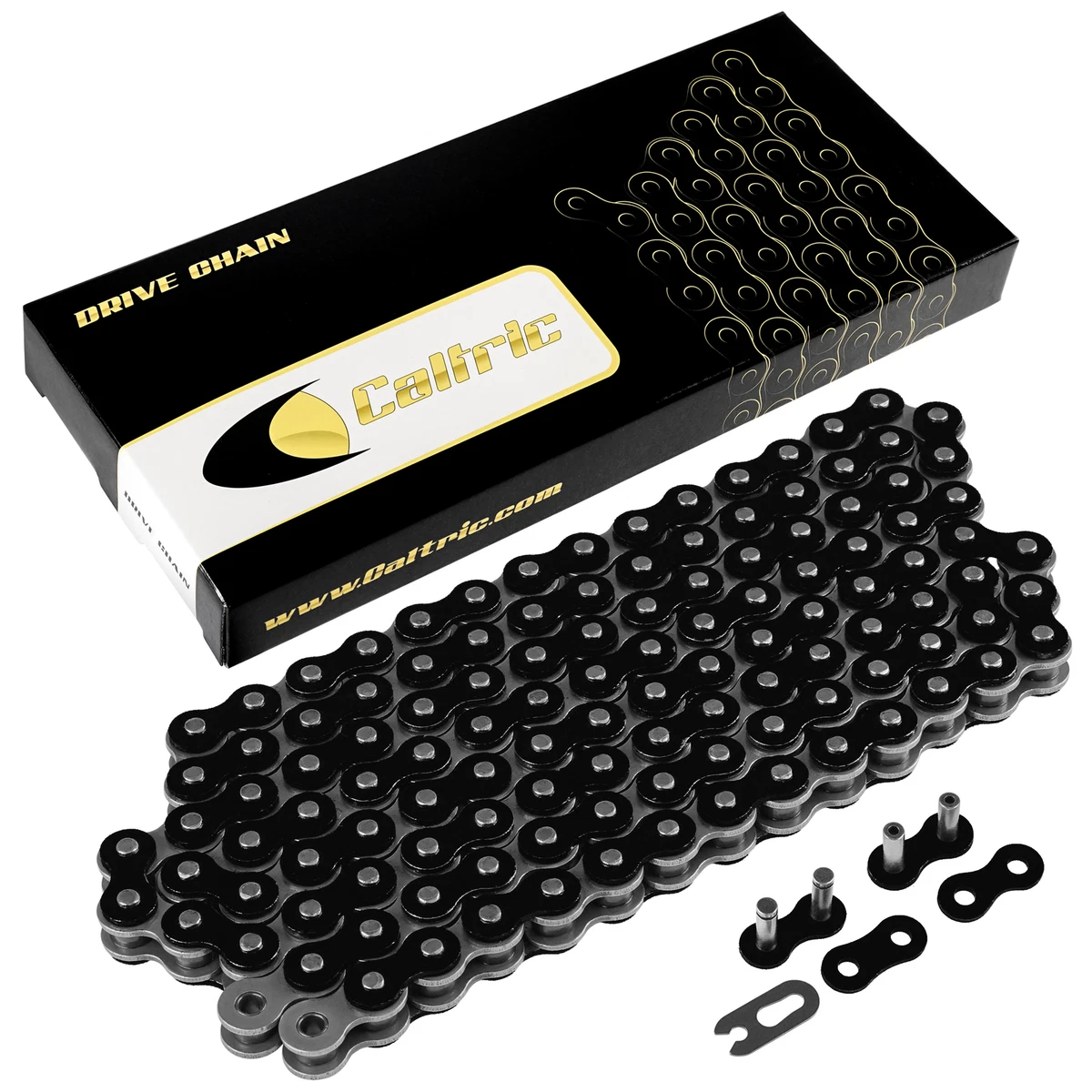 Black Drive Chain for Kawasaki Ninja ZX-7 ZX750 1989-1995 Black Drive Chain for Kawasaki Ninja ZX-7 ZX750 1989-1995