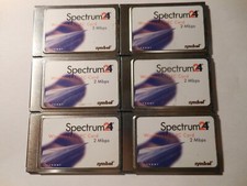 6 Spectrum Wireless LAN PC Card 2 Mbps LA-302C-100-1C 5V Symbol Technologies